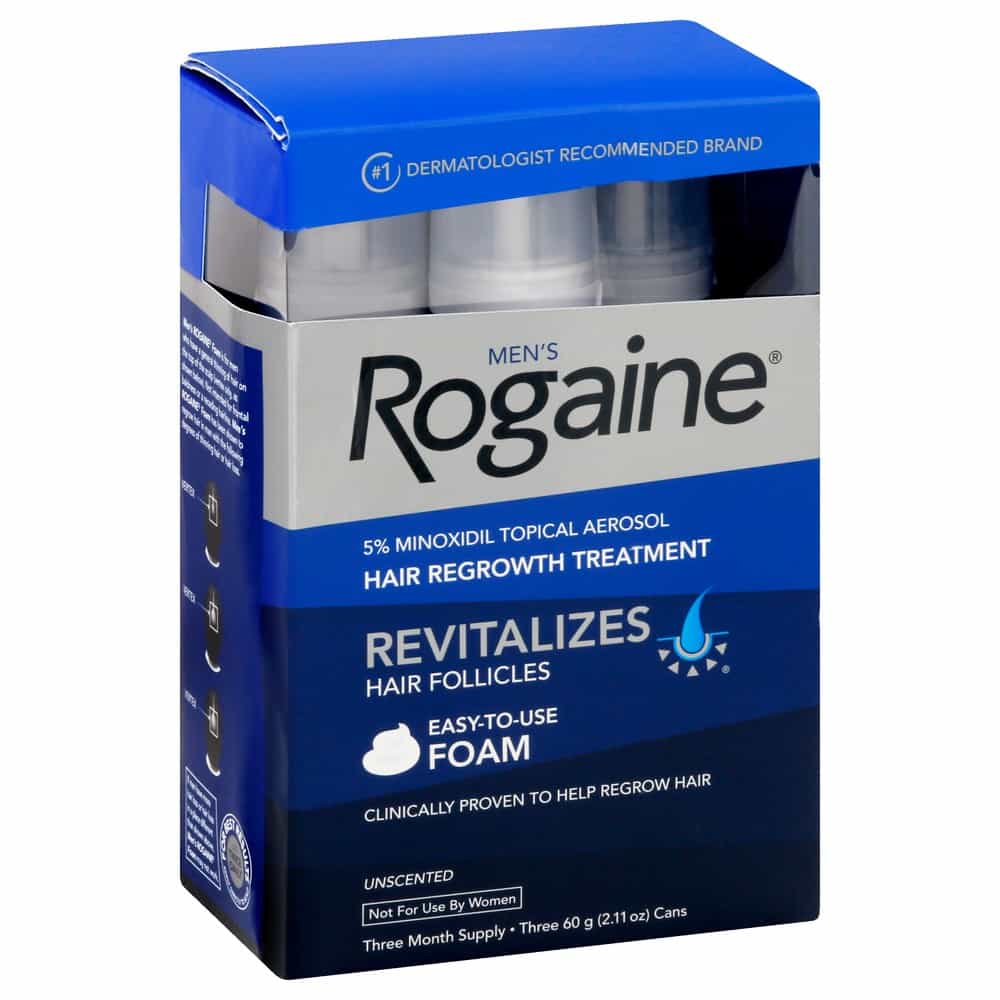 Rogaine Men's ROGAINE® 5% Minoxidil Solution - 3 Month Supply Review