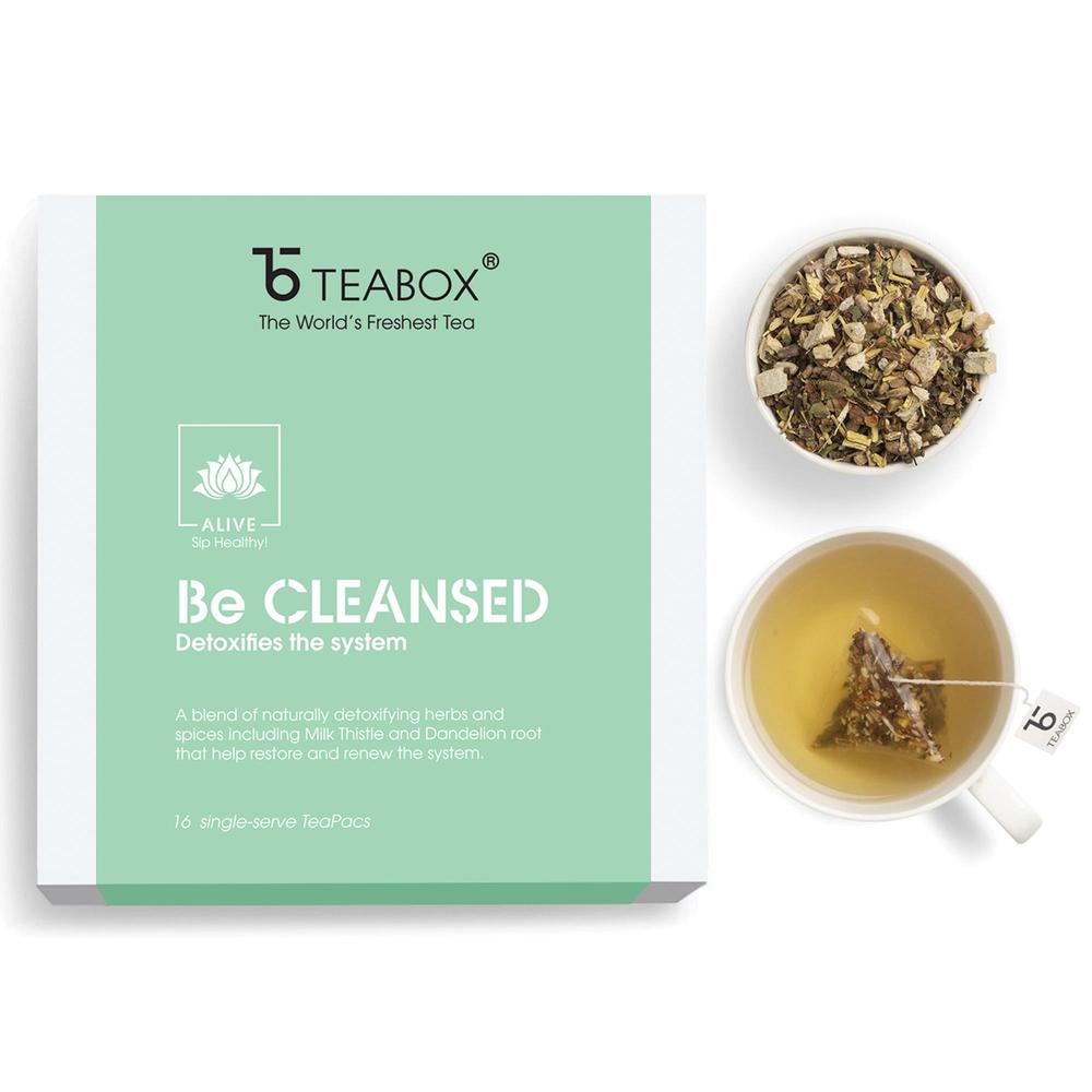 Teabox Be CLEANSED - Detox Tea Review 