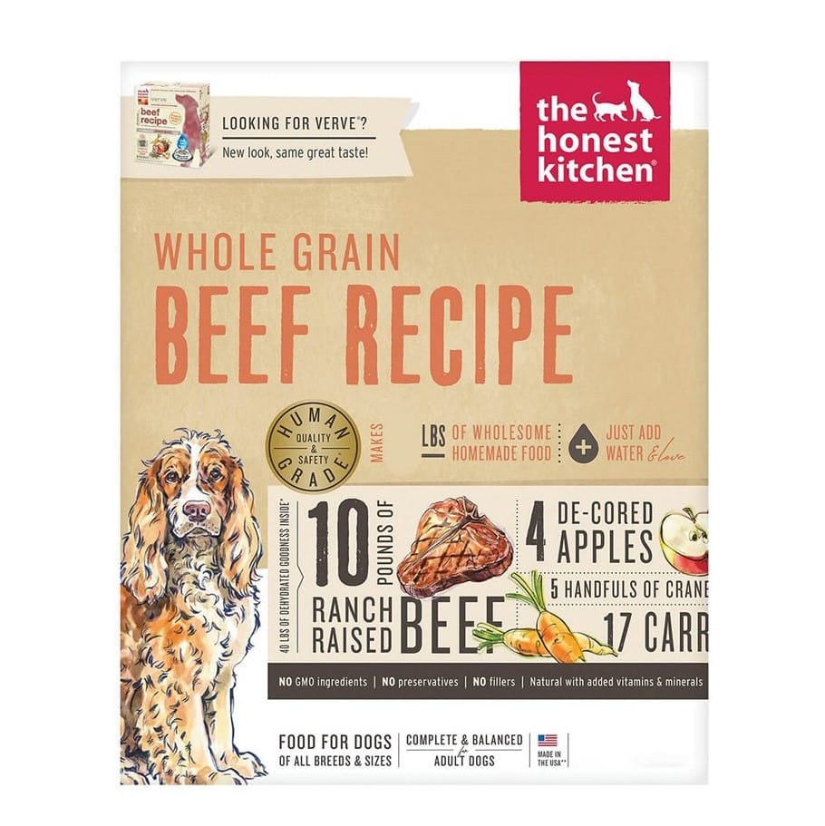 The Honest Kitchen Dehydrated - Whole Grain Beef Recipe Review