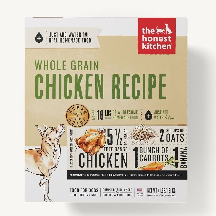 The Honest Kitchen Dehydrated - Whole Grain Chicken Recipe Review