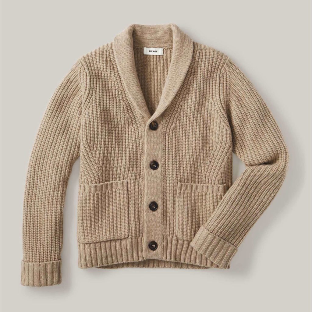 Buck Mason Vintage Cashmere Shawl Cardigan Review 