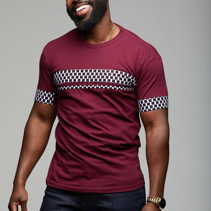 D’Iyanu Jaheem African Print Short Sleeve T-shirt Review