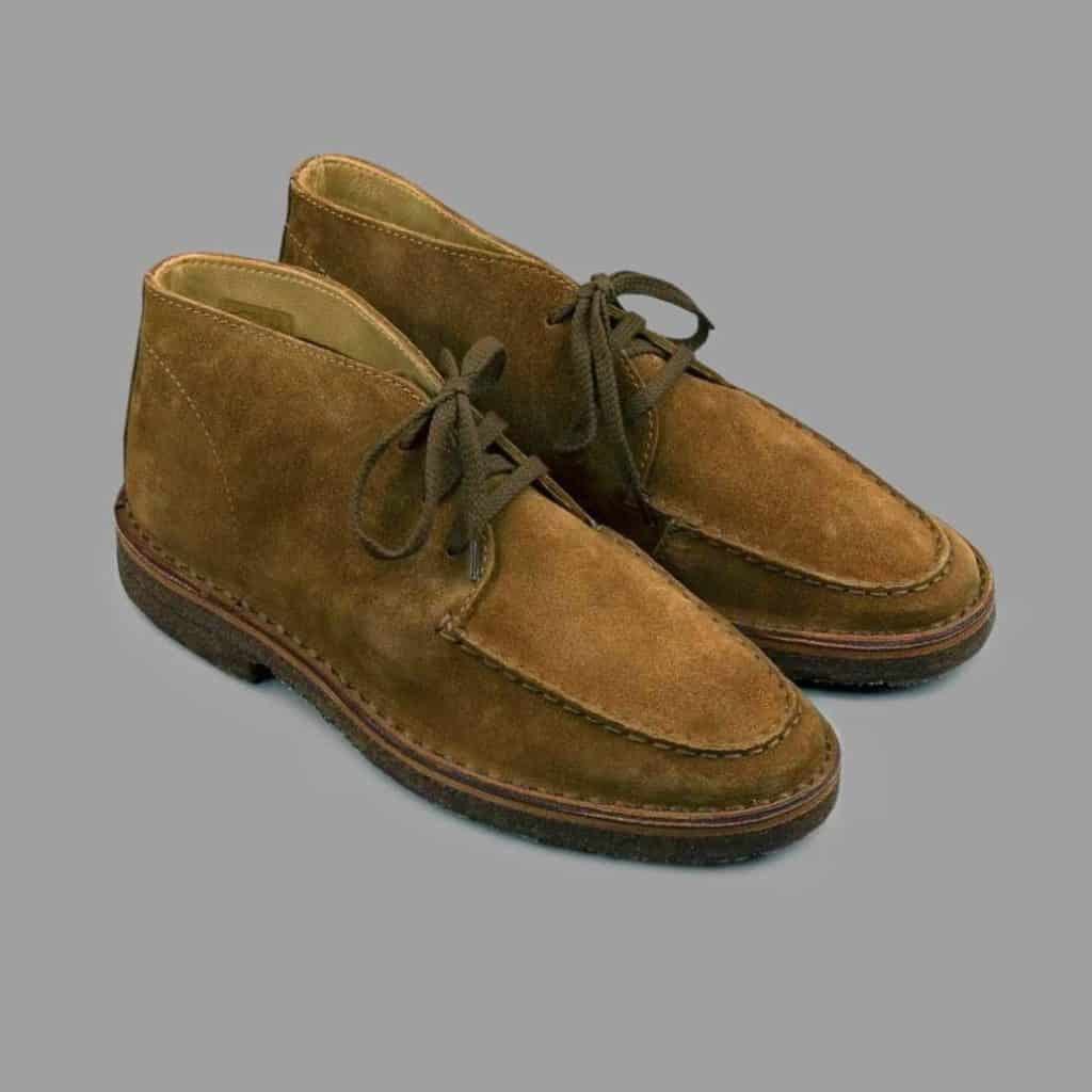 Drakes Crosby Moc-Toe Chukka Boot Tobacco Suede Review
