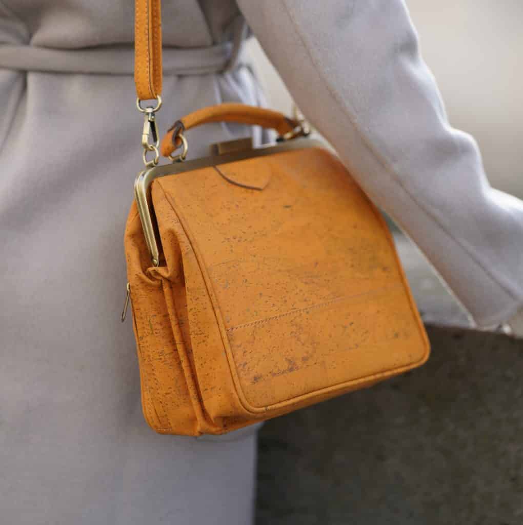 Cork Purse, Convertible & Sustainable, bebebark from Laflore