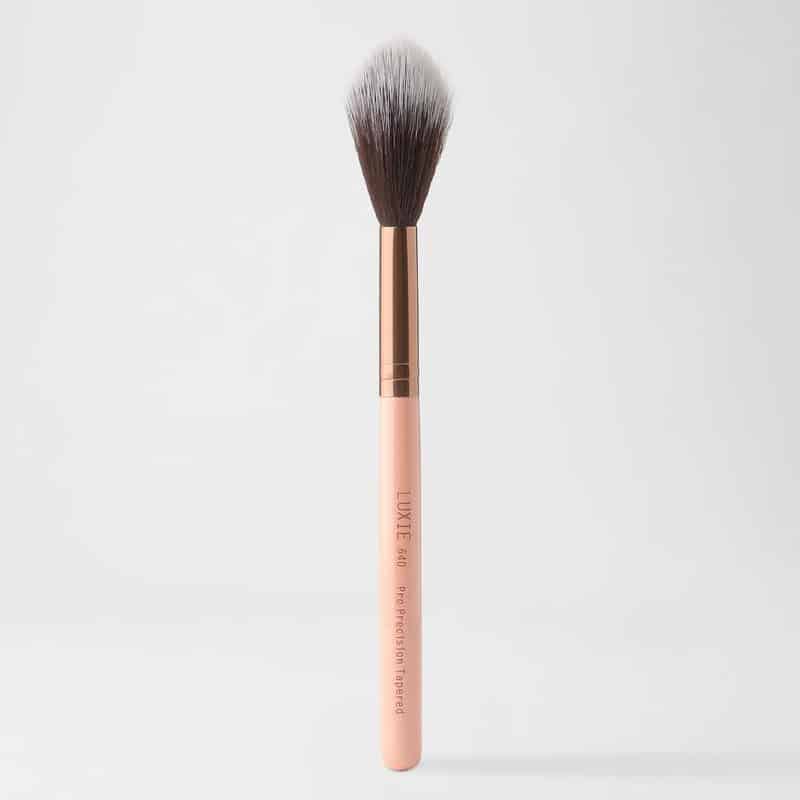 Luxie 640 Pro Precision Tapered Brush - Rose Gold Review