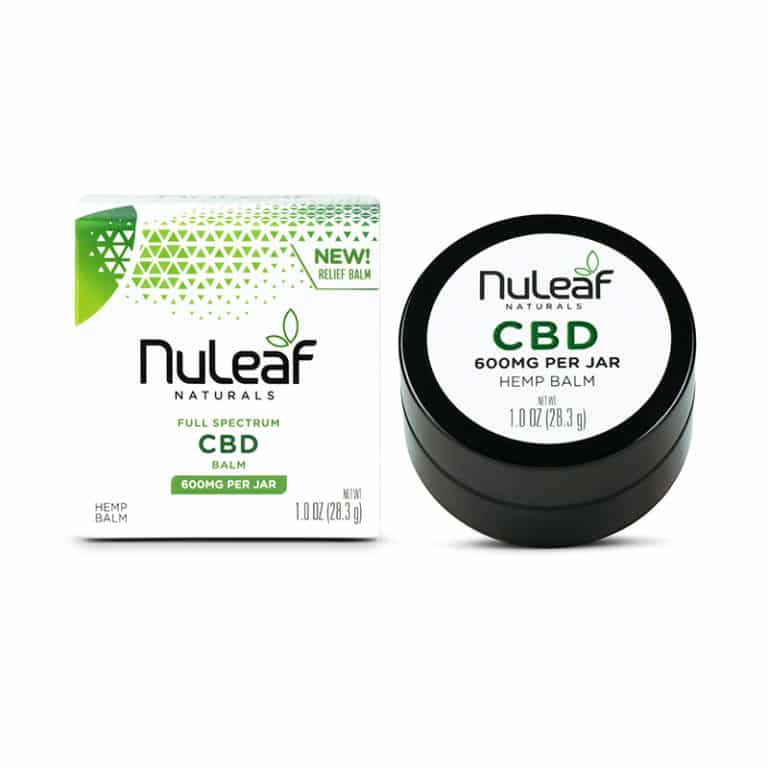 NuLeaf Naturals Full Spectrum CBD Balm Review.