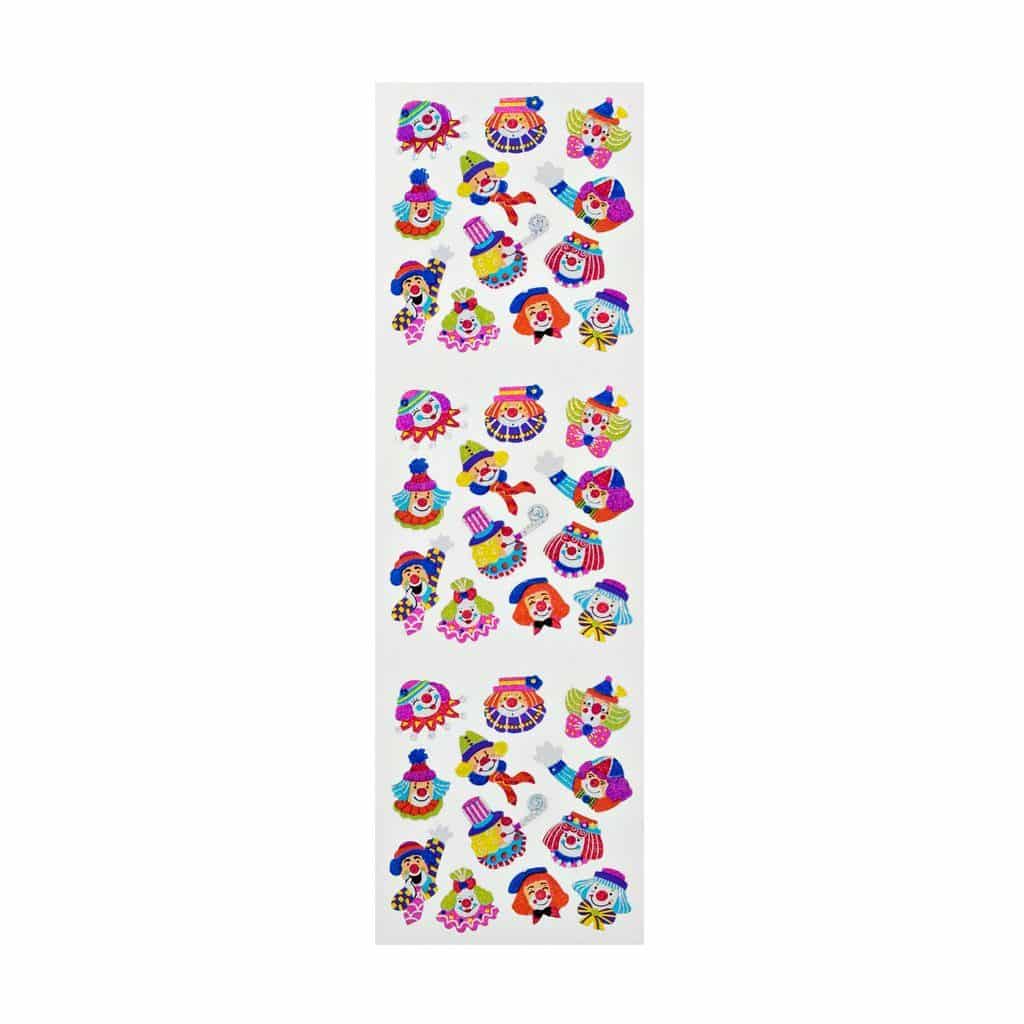 PipSticks Vintage Sandylion Shimmers Micro Clowns Stickers Review 