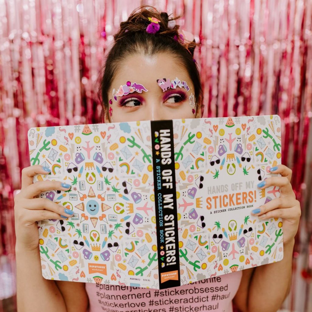 PipSticks Hands Off My Stickers! Sticker Collection Book Review 