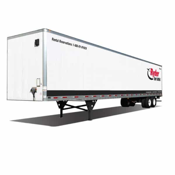 Ryder Dry Van Trailer Rental Review