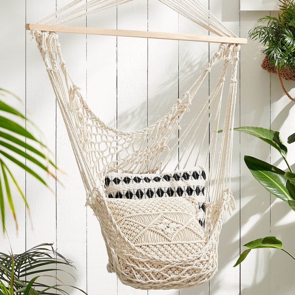 Simons Crocheted Cotton Hanging Chair Review