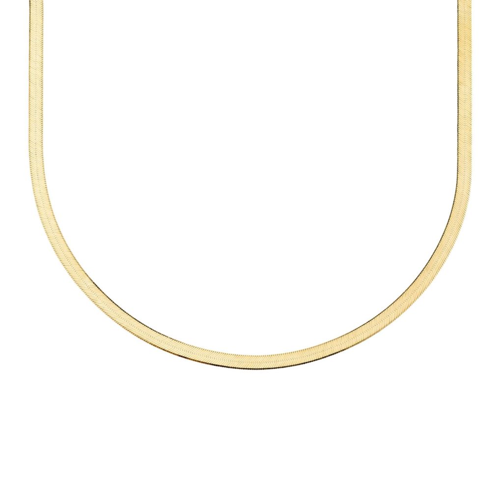 The Last Line Gold Herringbone Chain Necklace Review 