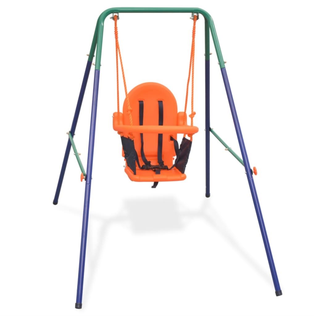 VidaXL Toddler Swing Set with Safety Harness Review