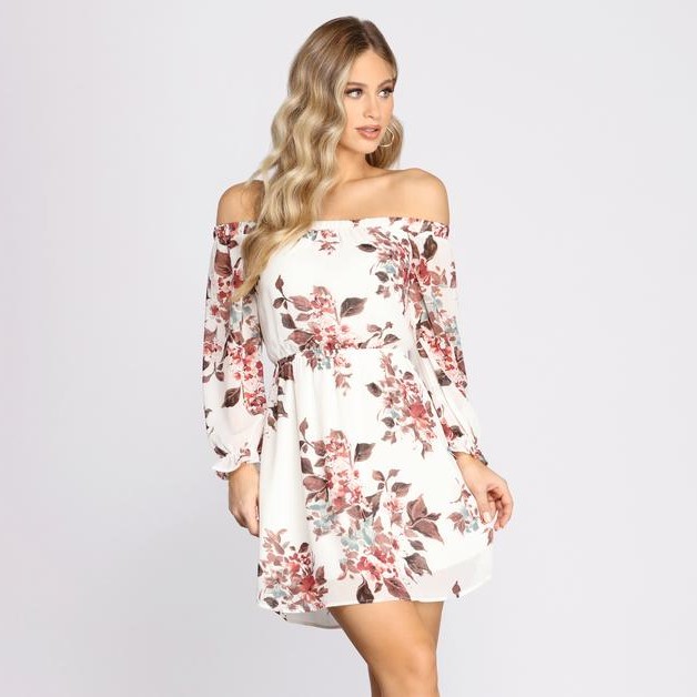 Windsor Fresh Start Floral Off Shoulder Dress Review 