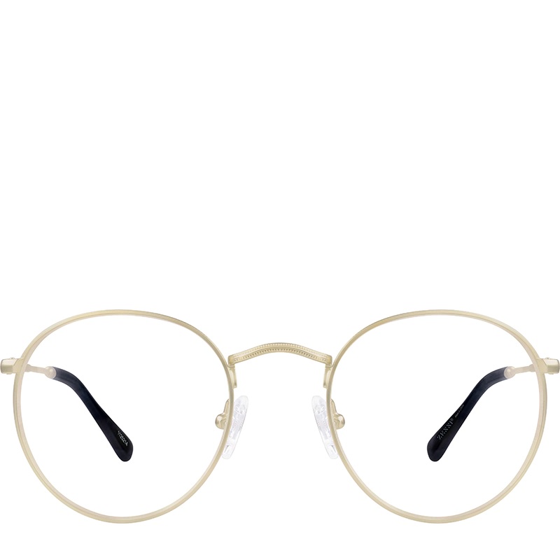 Gold Sepulveda Round Eyeglasses 1125214