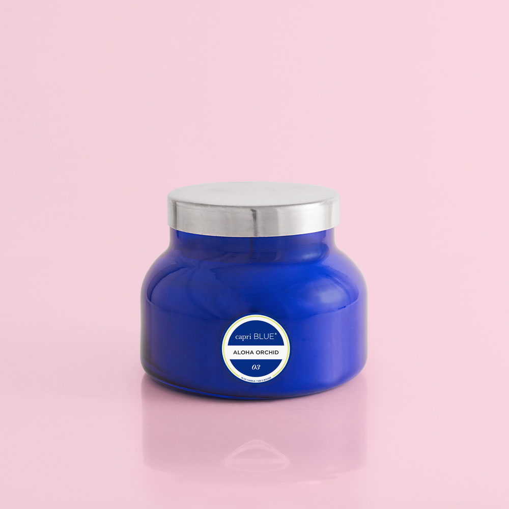 Capri Blue Aloha Orchid Blue Signature Jar Review