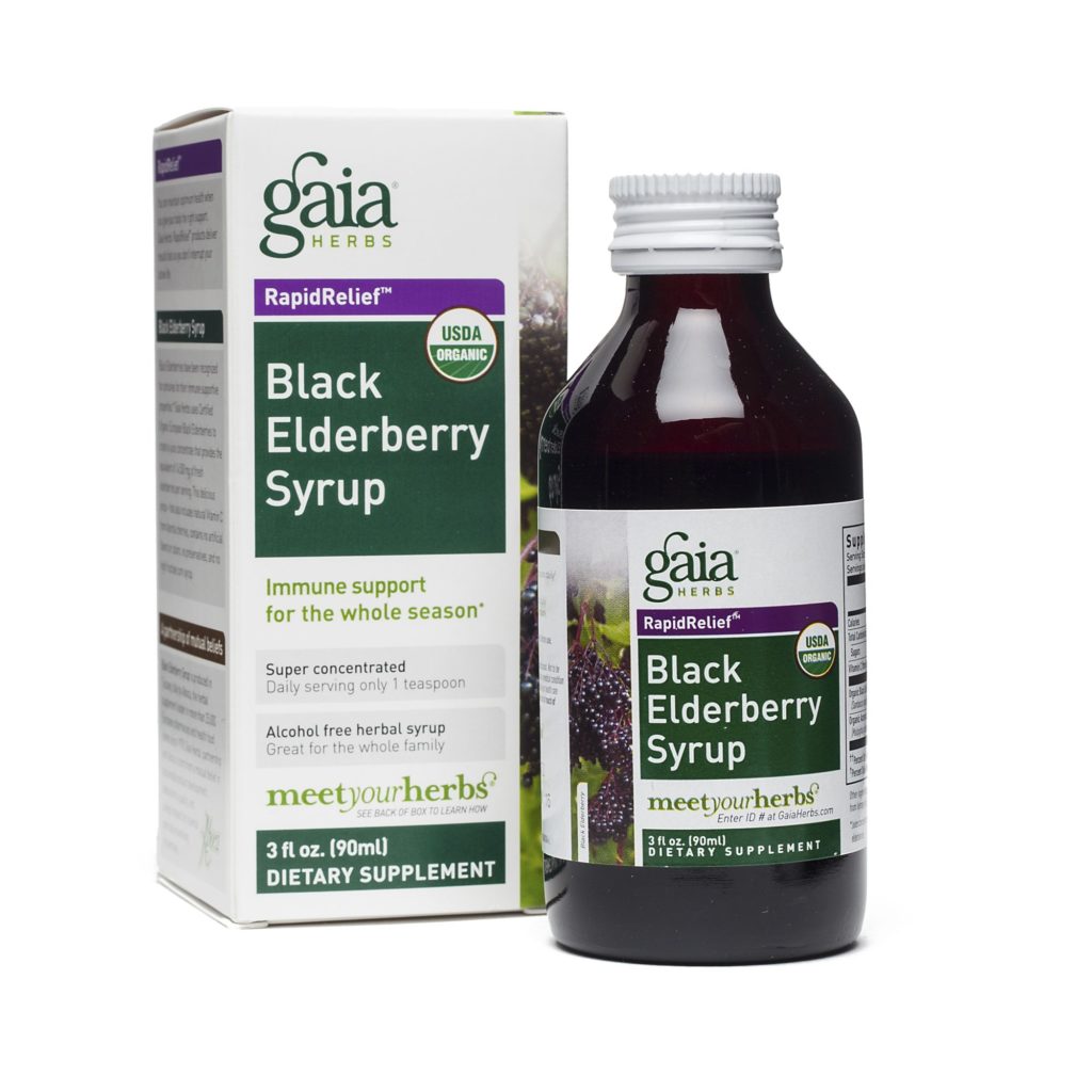 Gaia Herbs Black Elderberry Syrup Review