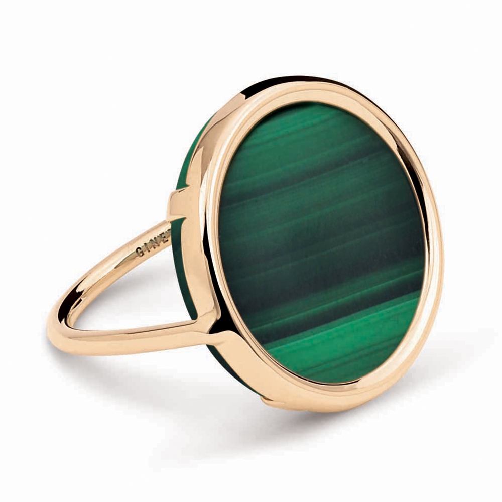 Ginette NY Ever Malachite Disc Ring Review