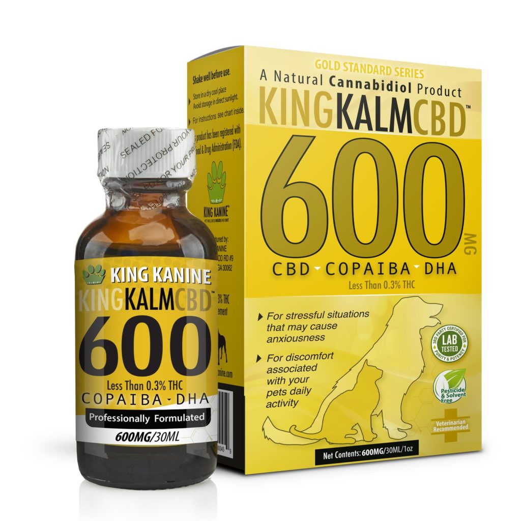 King Kanine King Kalm CBD 600mg Review 