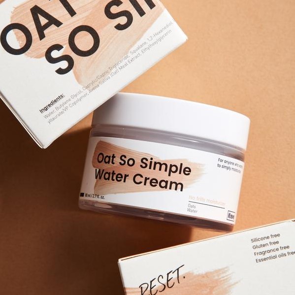 KraveBeauty Oat So Simple Water Cream Review 