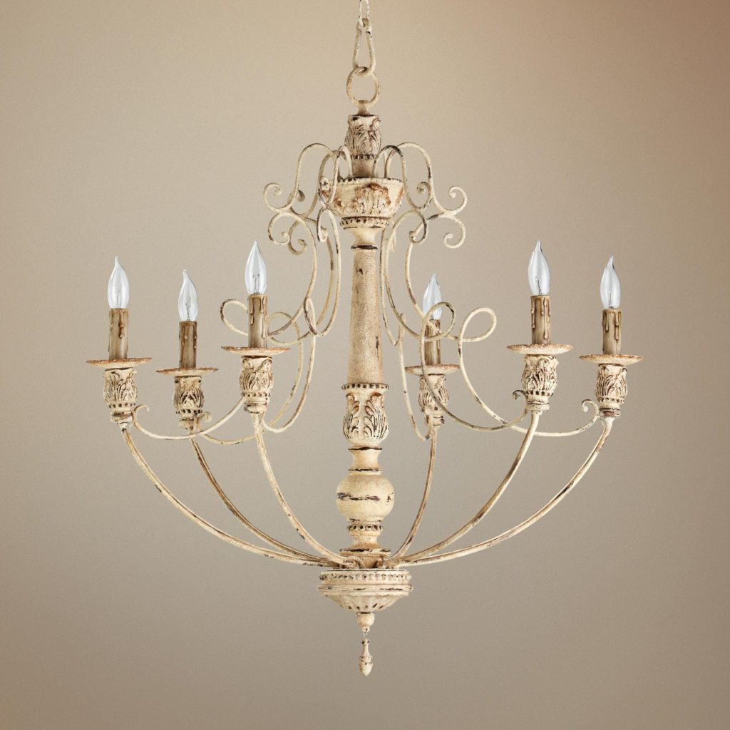 Lamps Plus Quorum Salento 6-Light Wide Persian White Chandelier Review