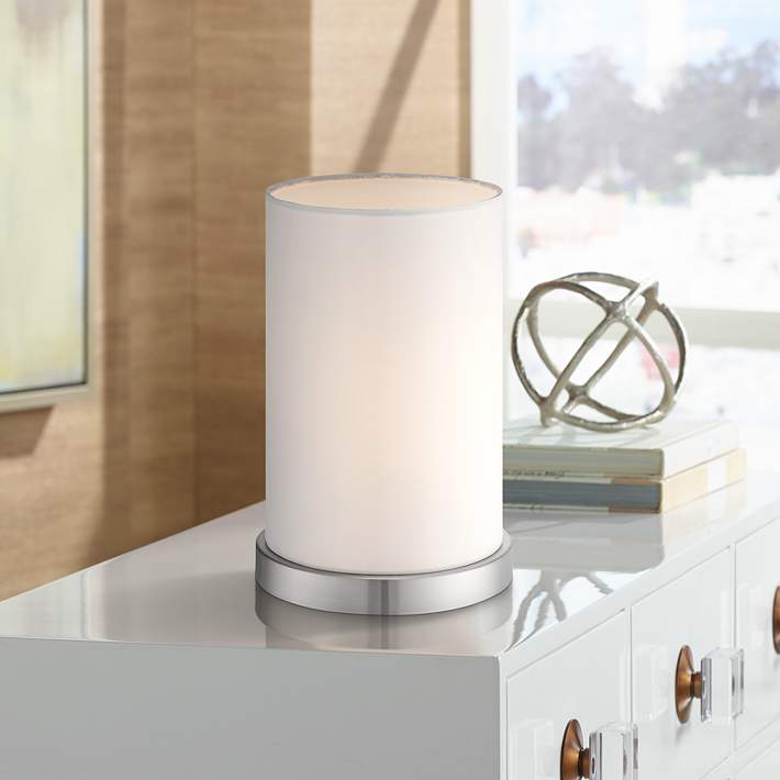 Lamps Plus White Cylinder Accent Table Lamp Review