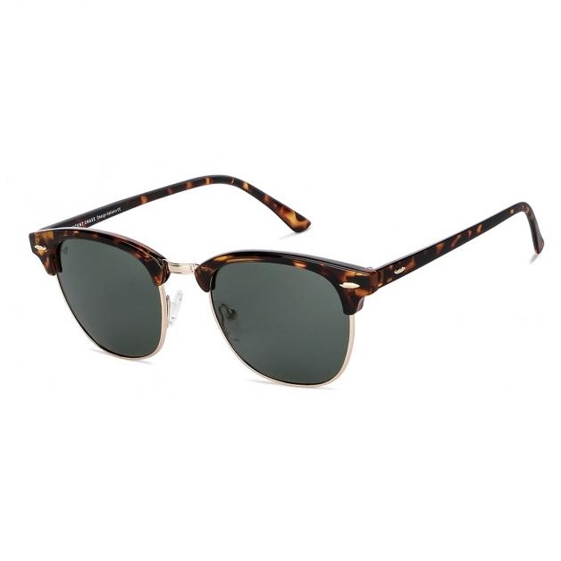 Lenskart Brown Clubmaster Full Rim Unisex Sunglasses Review