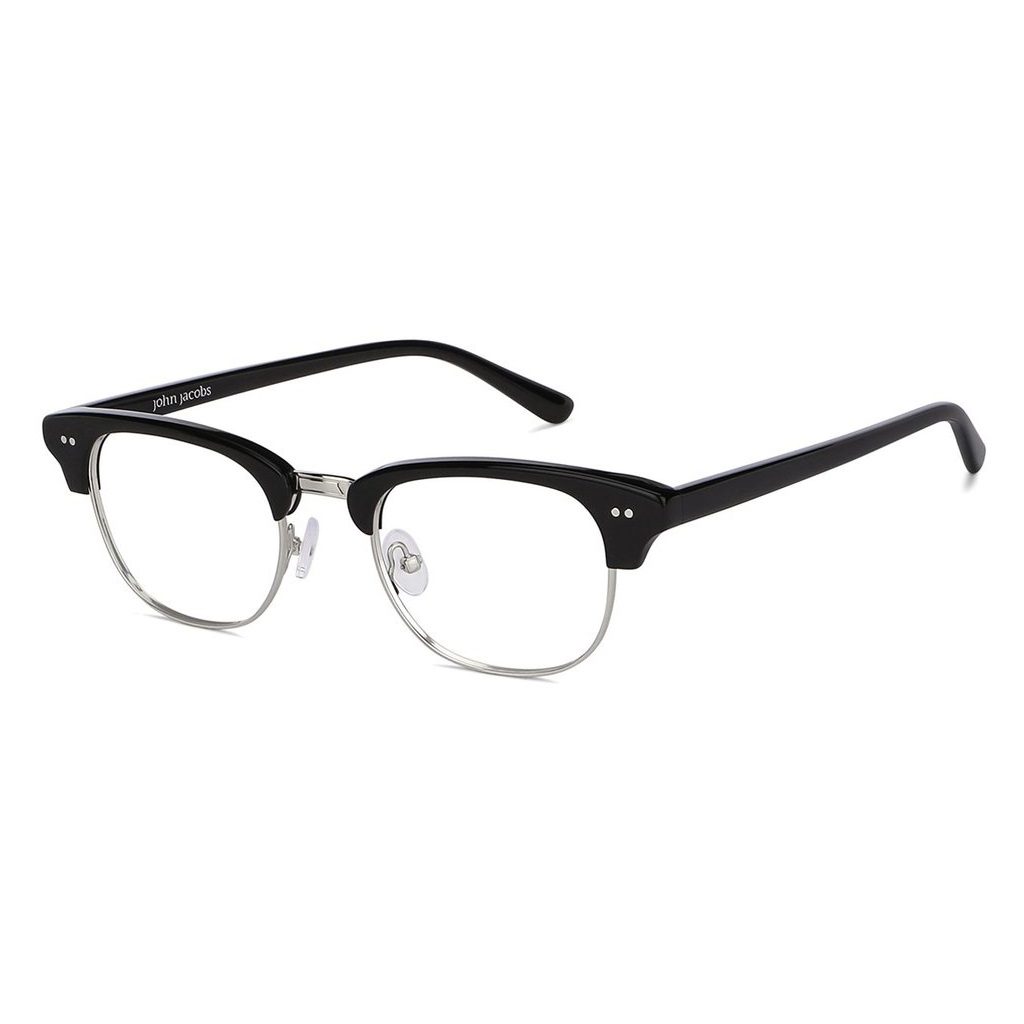 Lenskart Irving Black Silver Clubmaster Eyeglasses Review