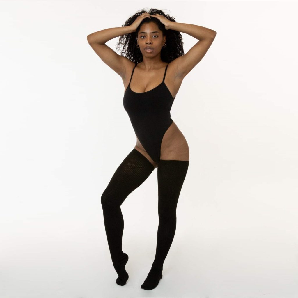 Los Angeles Apparel Thigh High Sock Review