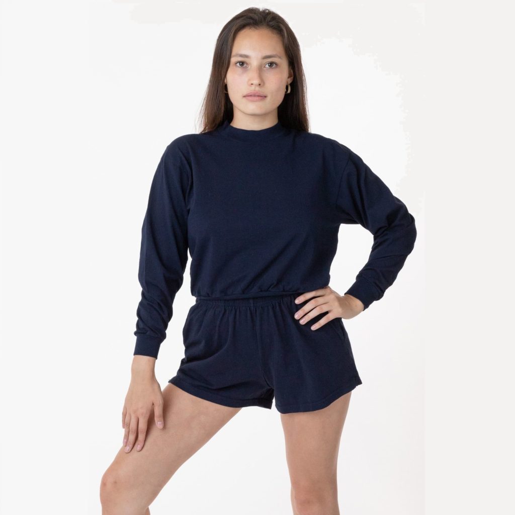 Los Angeles Apparel Heavy Jersey Garment Dye Short Shorts Review