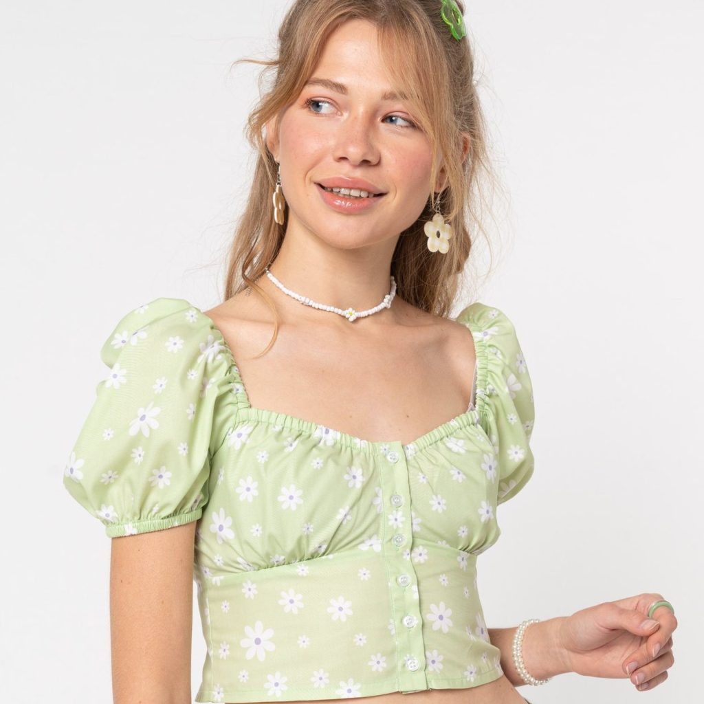 Minga London Eden Floral Milkmaid Top Review 