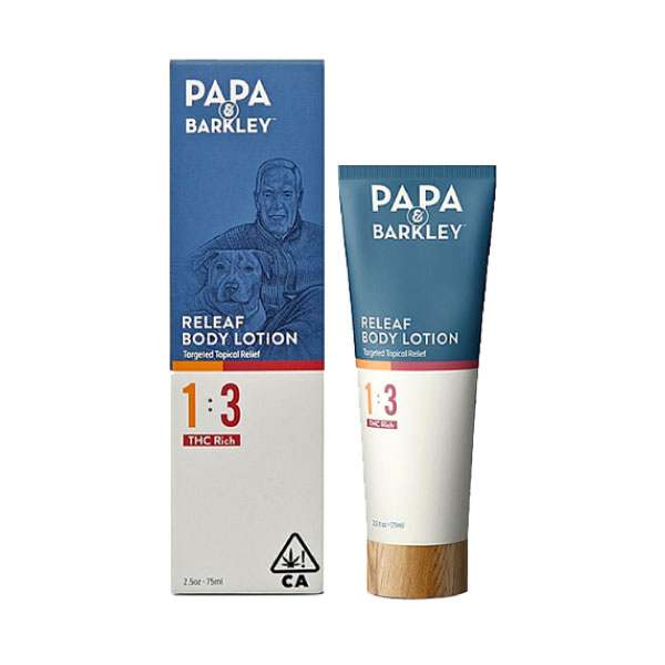 Papa and Barkley THC Releaf Body Lotion Review