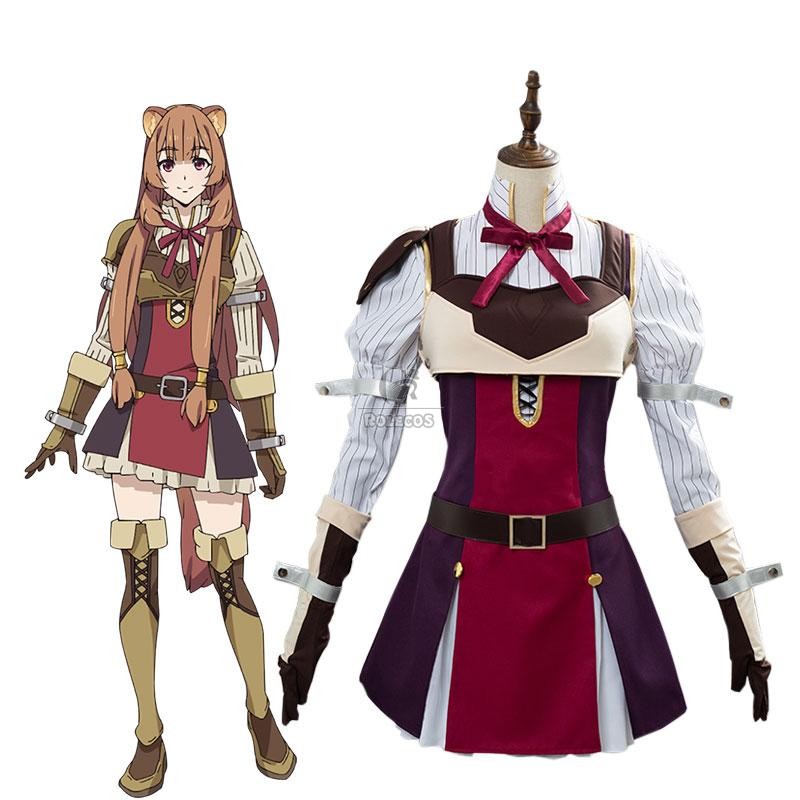 RoleCosplay The Rising of the Shield Hero Raphtalia Cosplay Costume Full Sets Review