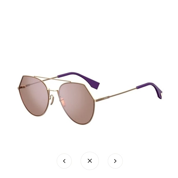 Solstice Sunglasses Fendi Eyeline 0194 Aviator Sunglasses Review