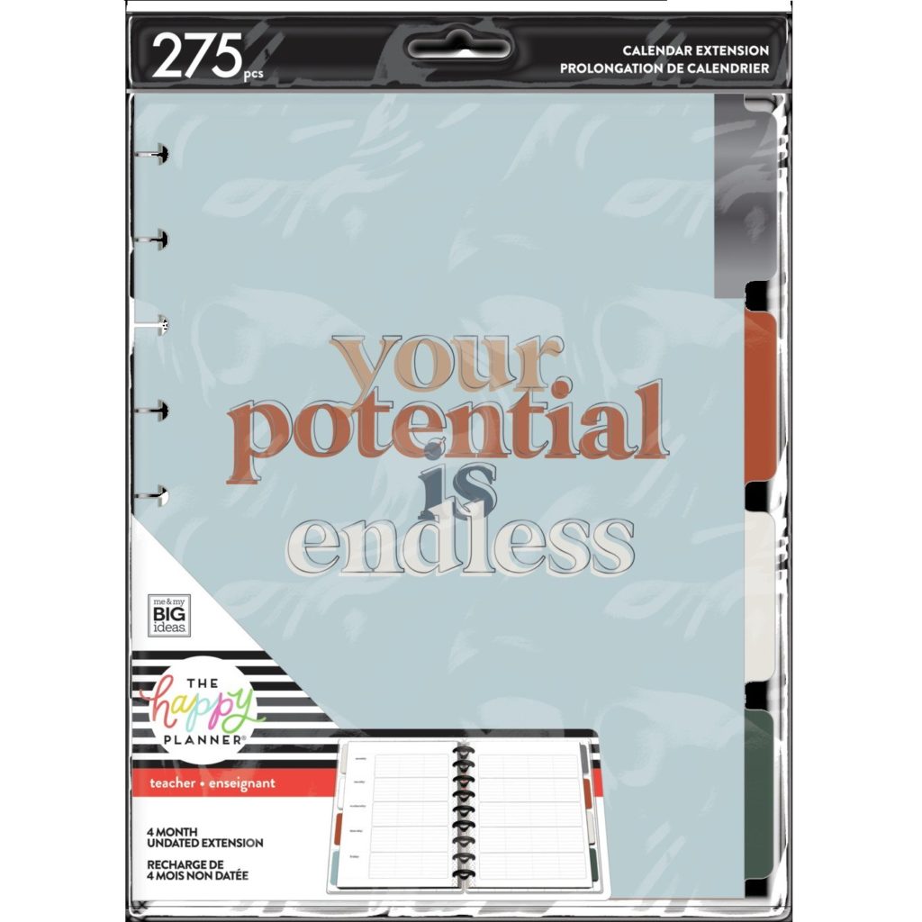 The Happy Planner Endless Potential Classic Extension Pack Review