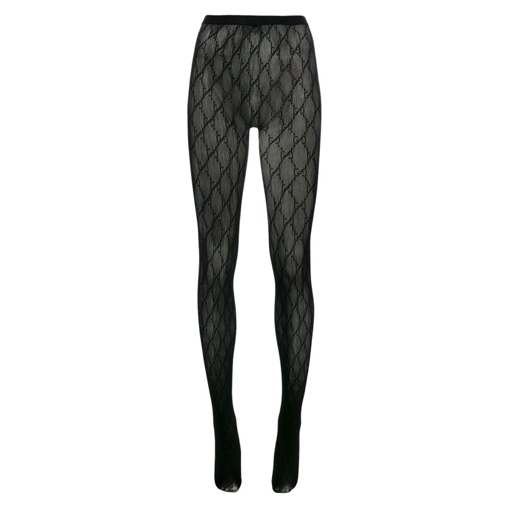 The Webster Gucci black Interlocking Logo Tights Review