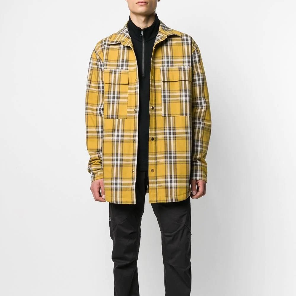 The Webster Fear of God Yellow Plaid Flannel Shirt Jacket Review