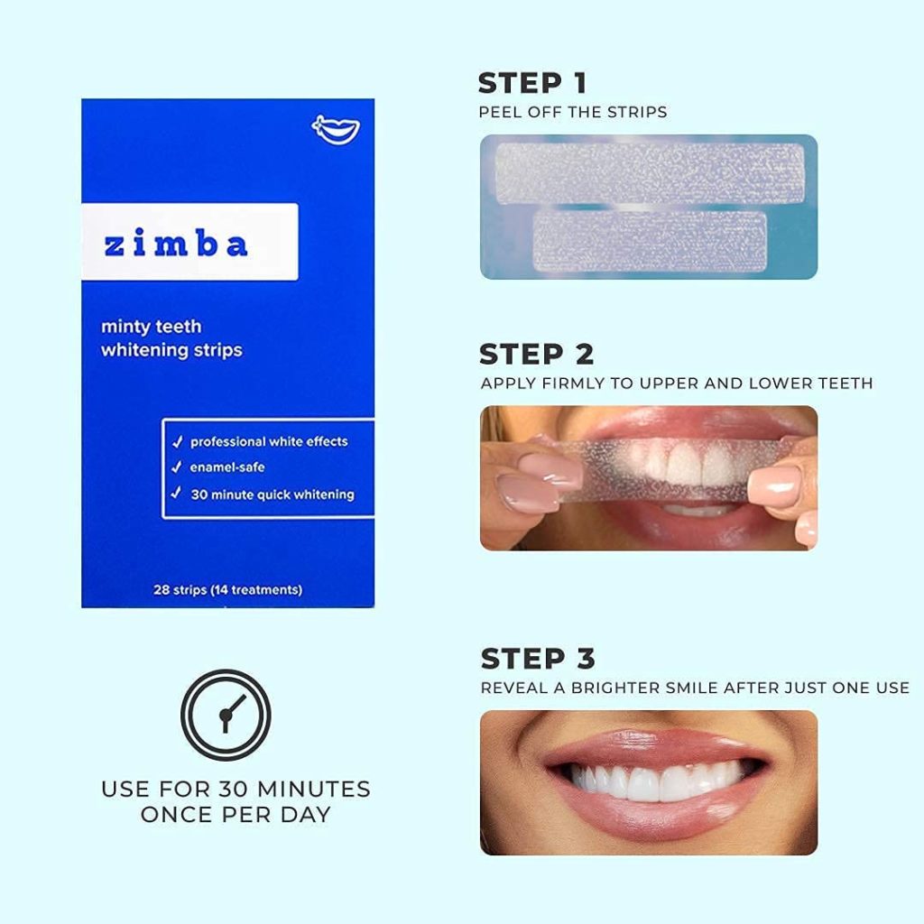 Zimba Whitening Strips Review