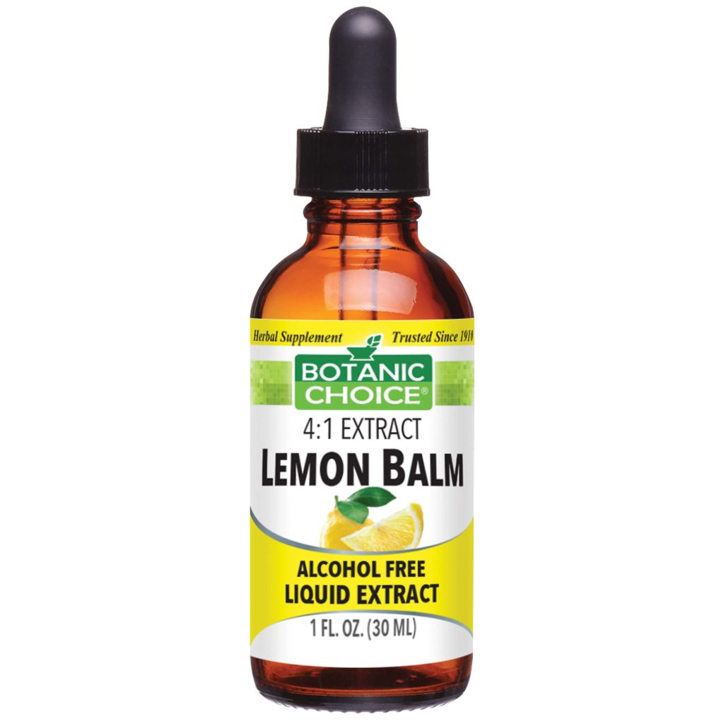 Botanic Choice Lemon Balm Liquid Extract Review