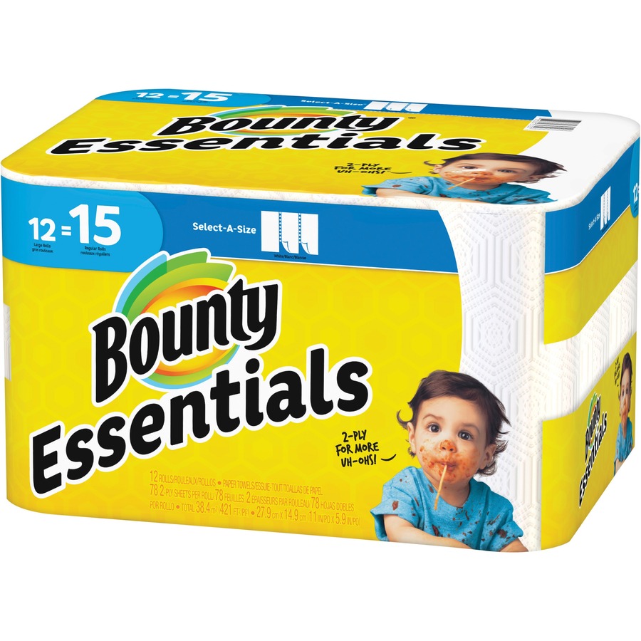 Bulk Office Supply Bounty Essentials Select-A-Size Towels Review