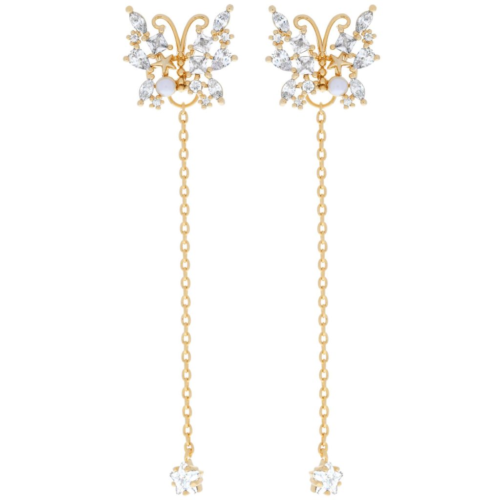 Girls Crew Enchanted Butterfly Dangle Earrings Review