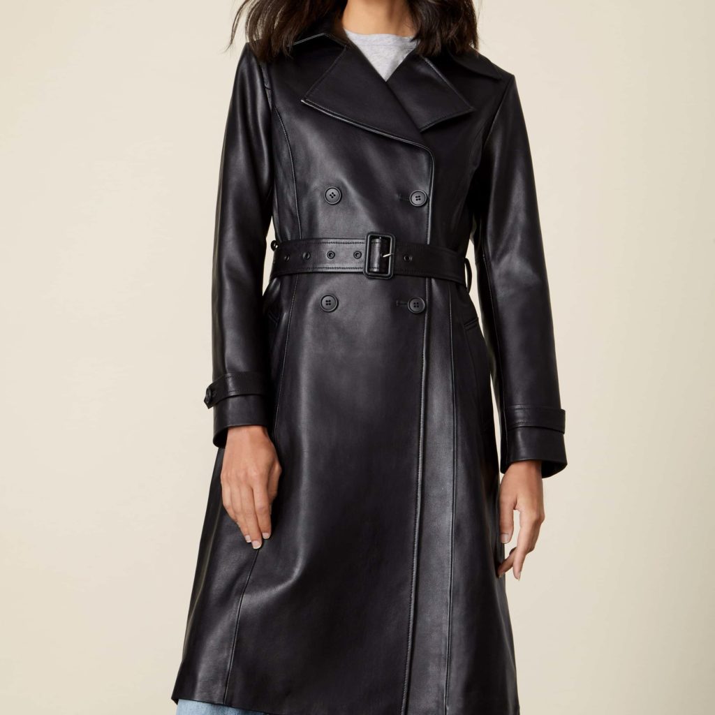Italic Margot Leather Trench Coat Review