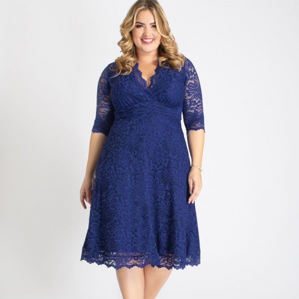 Kiyonna Mademoiselle Lace Cocktail Dress Review