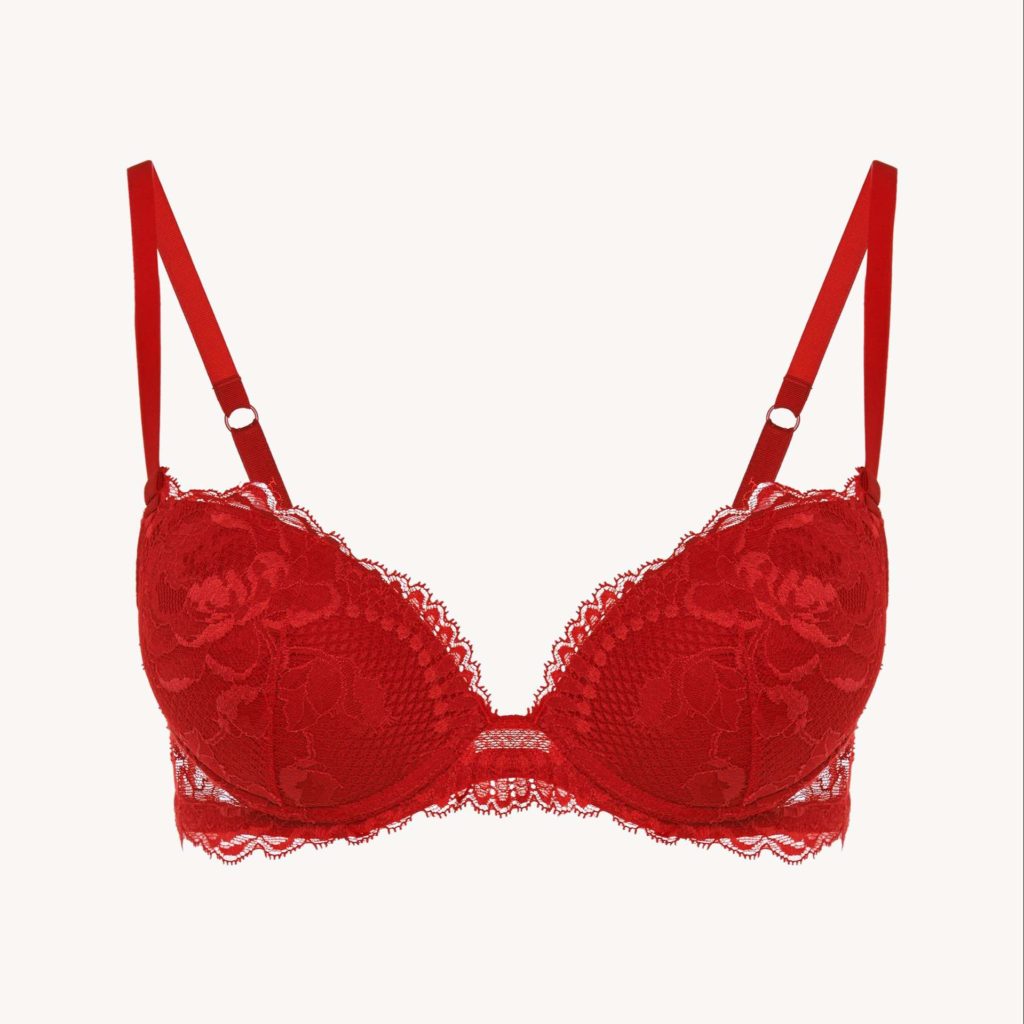 La Perla Red Lace Push-Up Bra Review