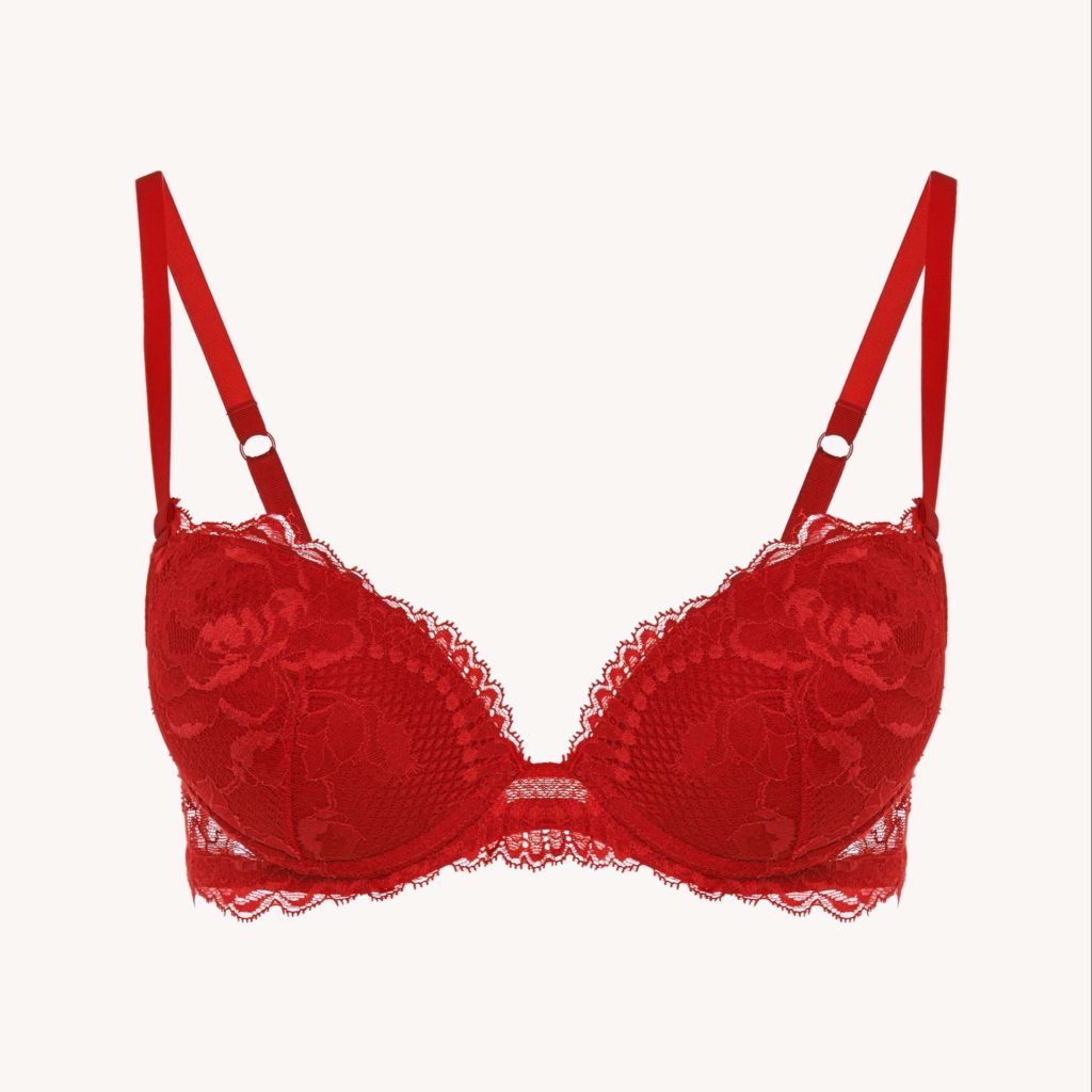 La Perla Red Lace Push-Up Bra Review