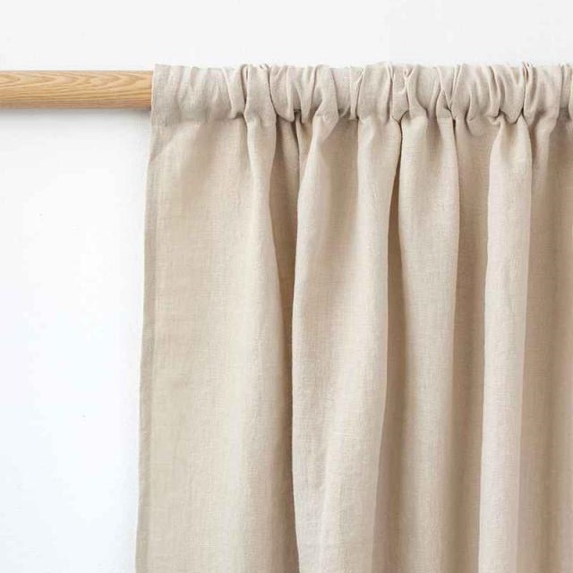 MagicLinen Rod Pocket Linen Curtain Panel Review