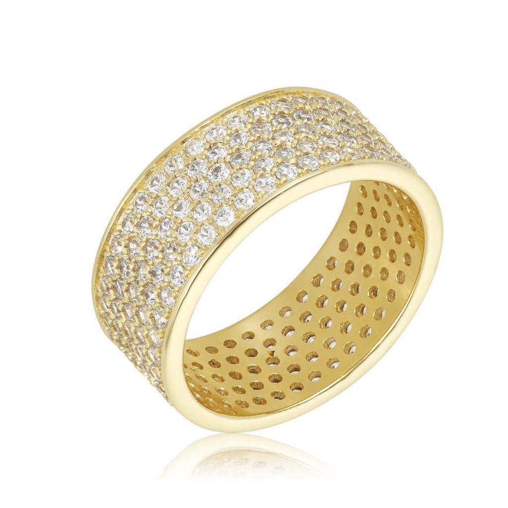 Melinda Maria Slick Pave Ring Review