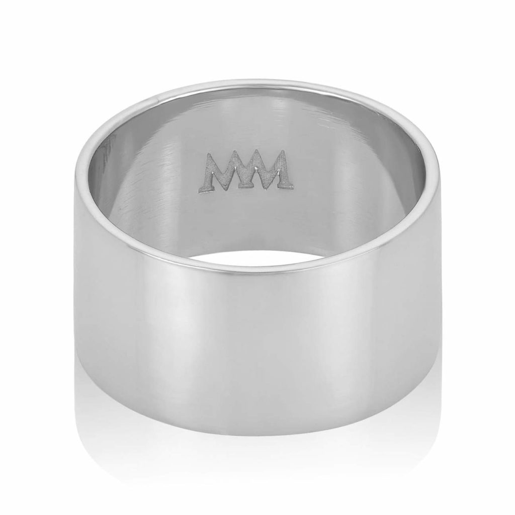 Melinda Maria Atlas Thick Band Ring