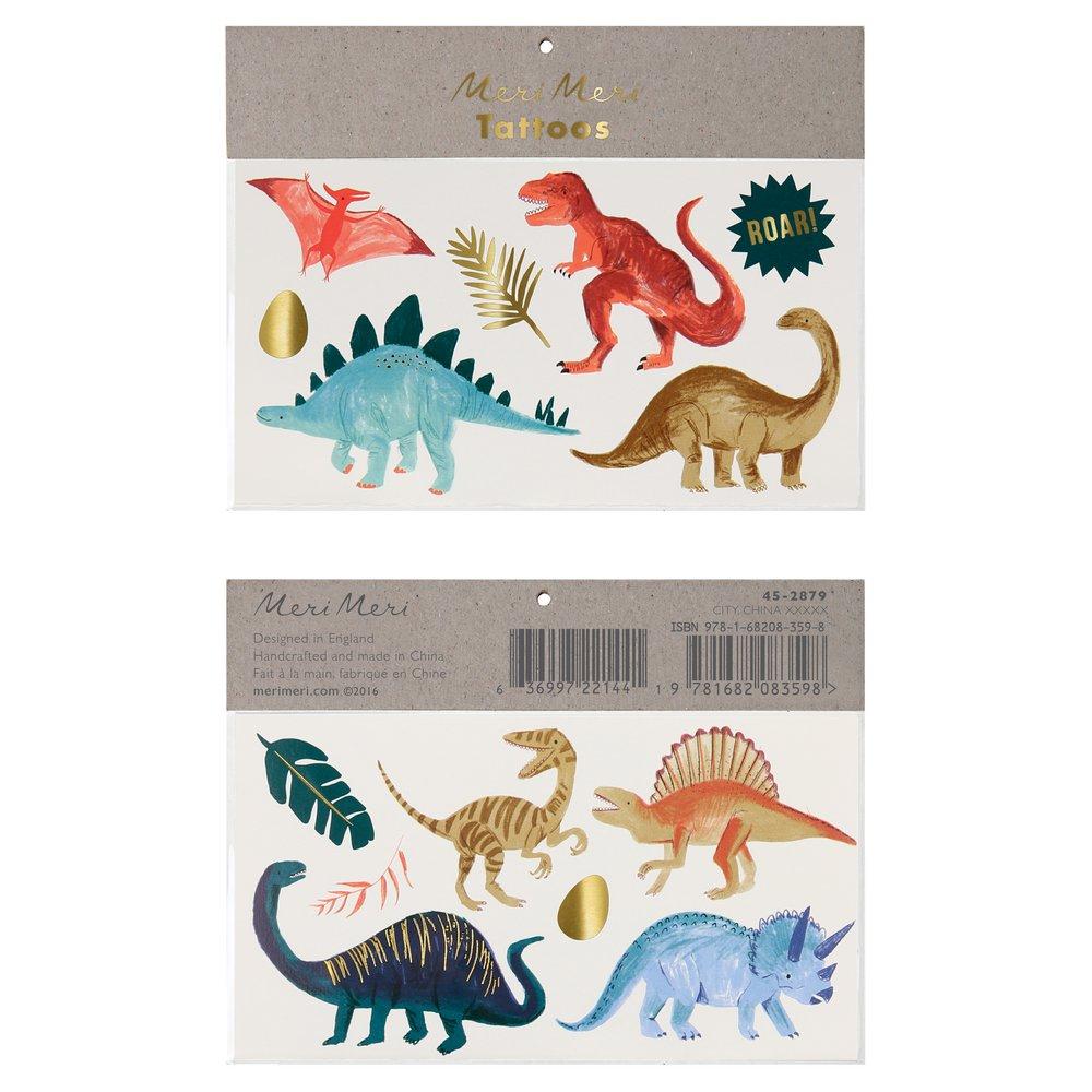 Meri Meri Dinosaur Kingdom Large Tattoos Review