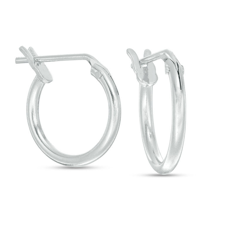 Piercing Pagoda Sterling Silver Extra Small Hoop Earrings Review 