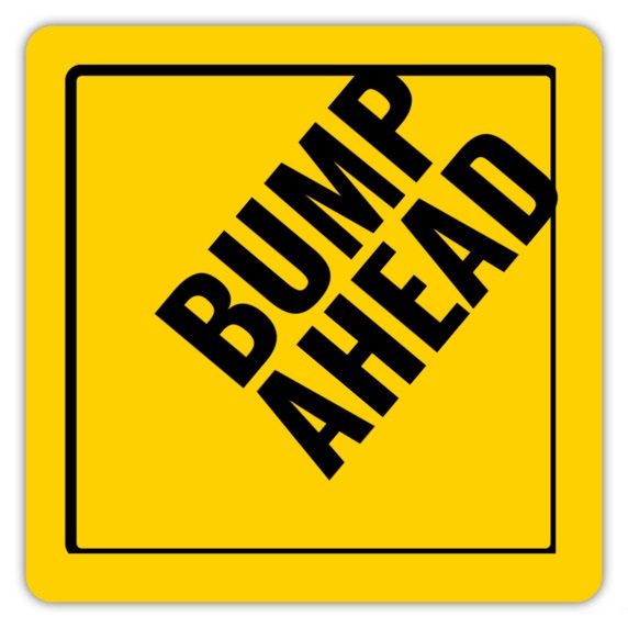 PurpleTrail Yellow Black Bump Ahead Pregnancy Announcement Review